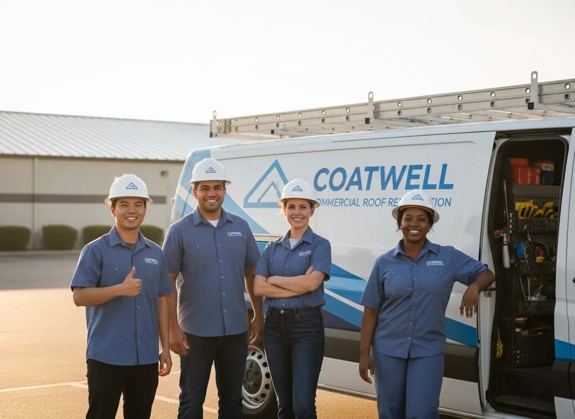 Commercial roof coating company in Harris, NY